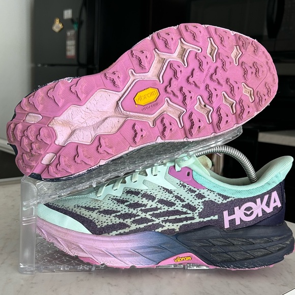 Hoka One One Speedgoat 5 Sunlit Ocean size 10B - Picture 3 of 10